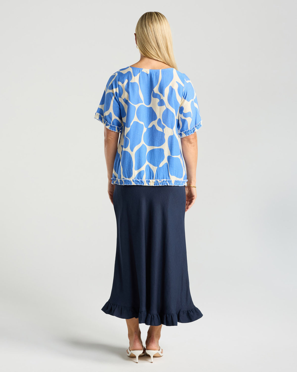 Carine Frill Hem Skirt