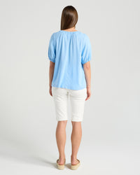 Delfina V Neck Top