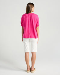 Rosella Stitch Detail Top