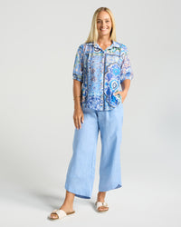 Darrell Gathered Waist Top