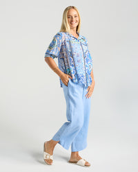 Darrell Gathered Waist Top