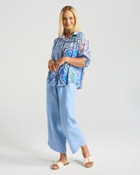 Darrell Gathered Waist Top