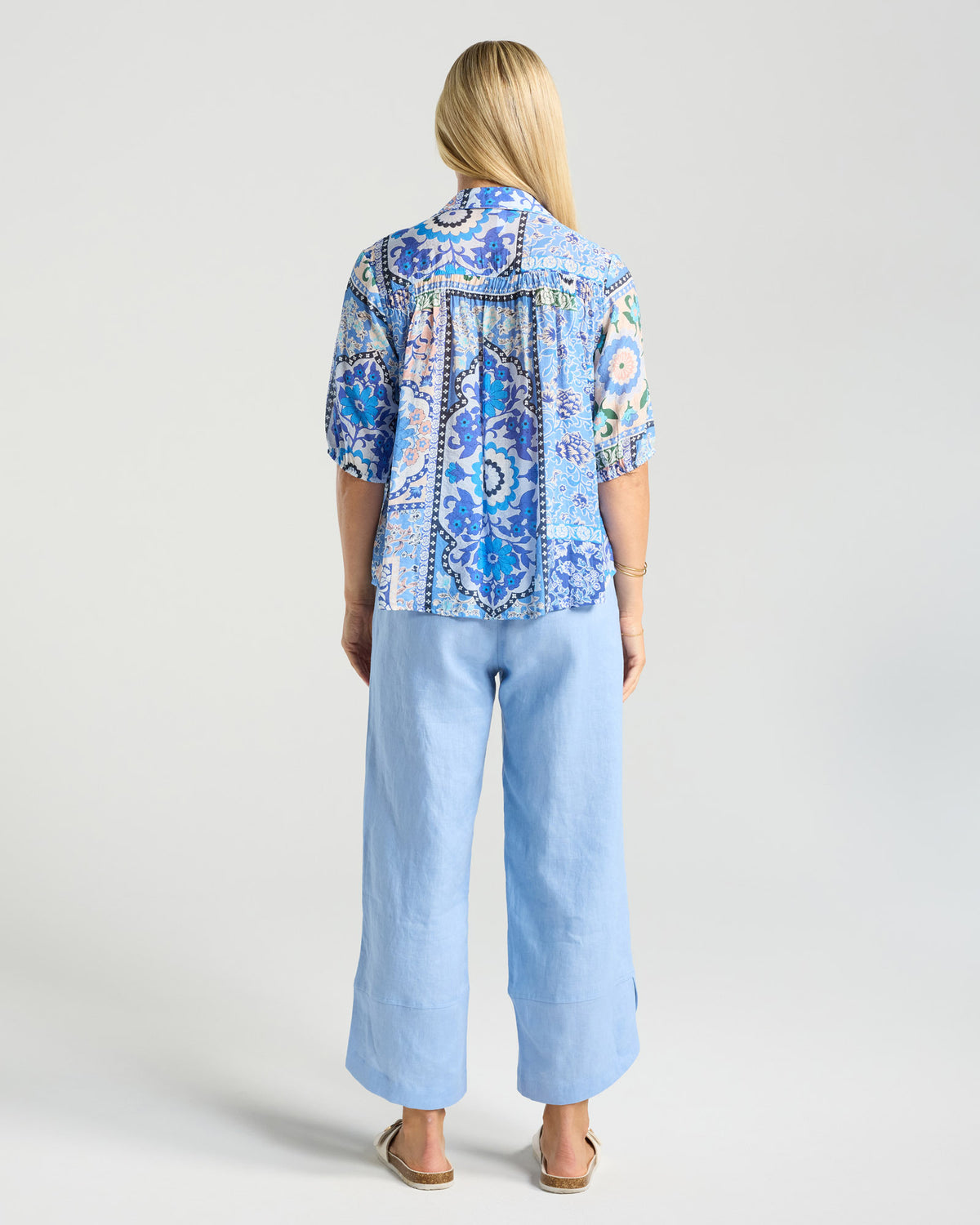Darrell Gathered Waist Top
