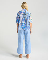 Darrell Gathered Waist Top