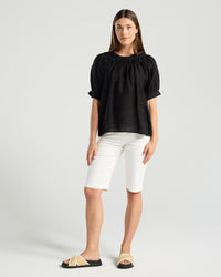 Lisette Gathered Yoke Top