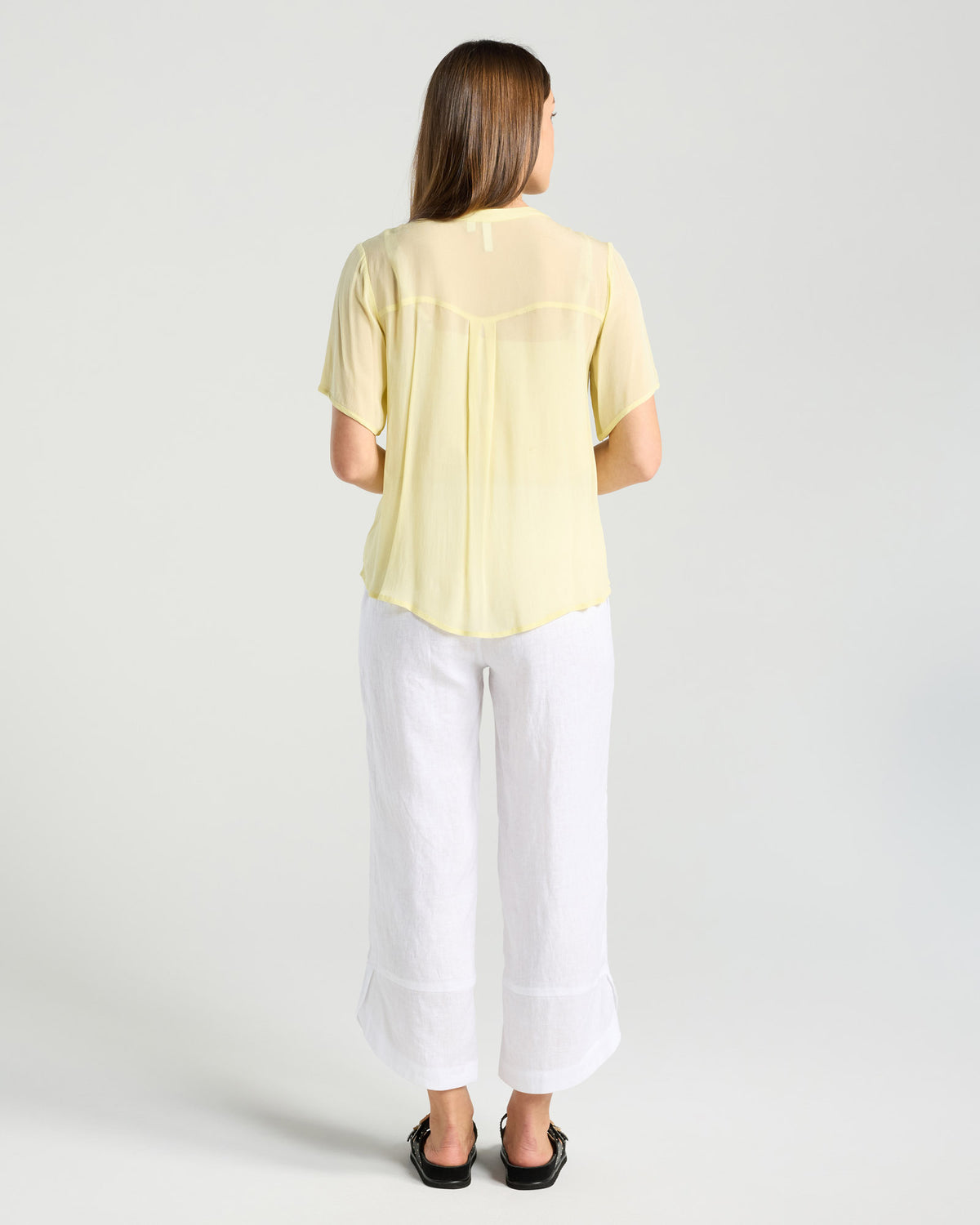 Hilarie Gathered Front Top