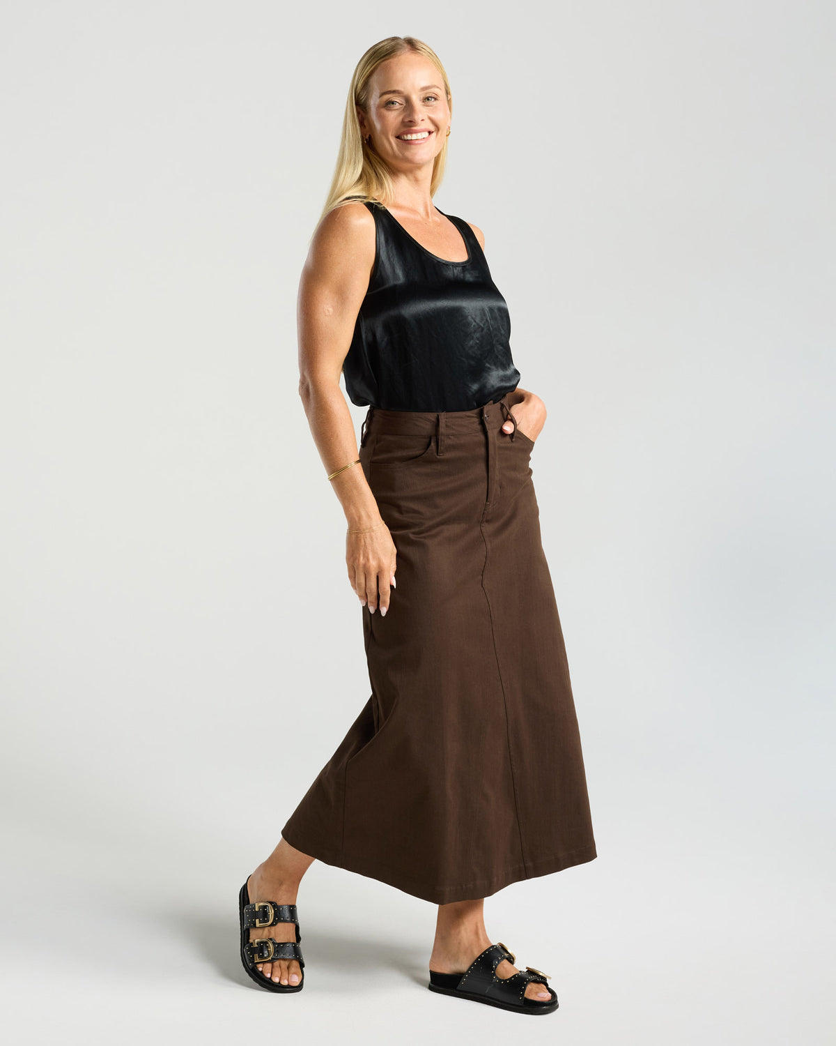 Carolina Stretch Chino Skirt