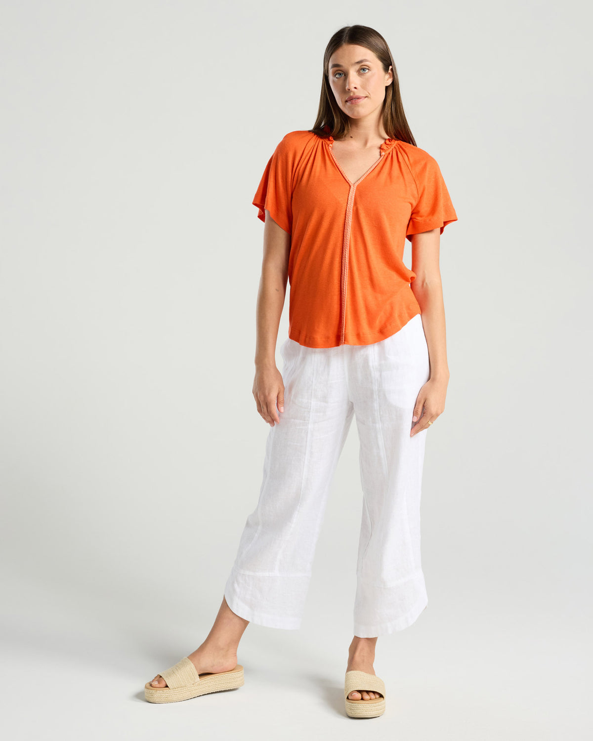 Angelica Rope Trim Tee
