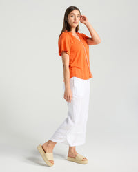 Angelica Rope Trim Tee
