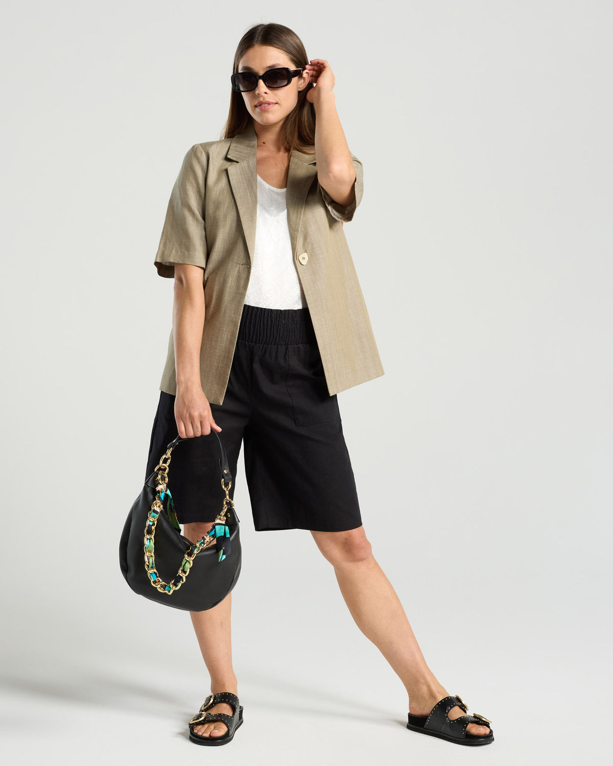 Francesca Linen Blazer