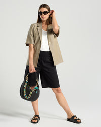 Francesca Linen Blazer