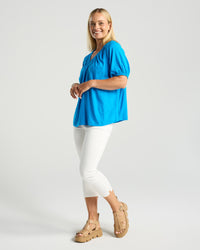 Delfina V Neck Top