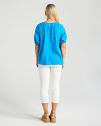 Delfina V Neck Top