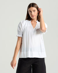 Rosella Stitch Detail Top