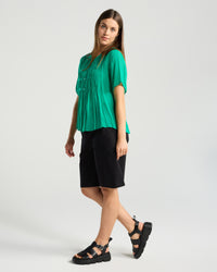 Hilarie Gathered Front Top