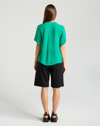 Hilarie Gathered Front Top