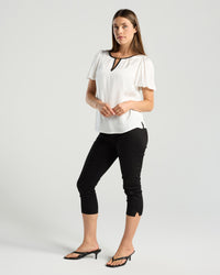 Stella Flutter Sleeve Top