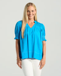 Rosella Stitch Detail Top
