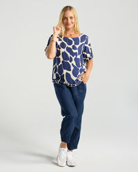 Lydia Frill Top