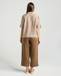 Cecile Stripe Linen Shirt