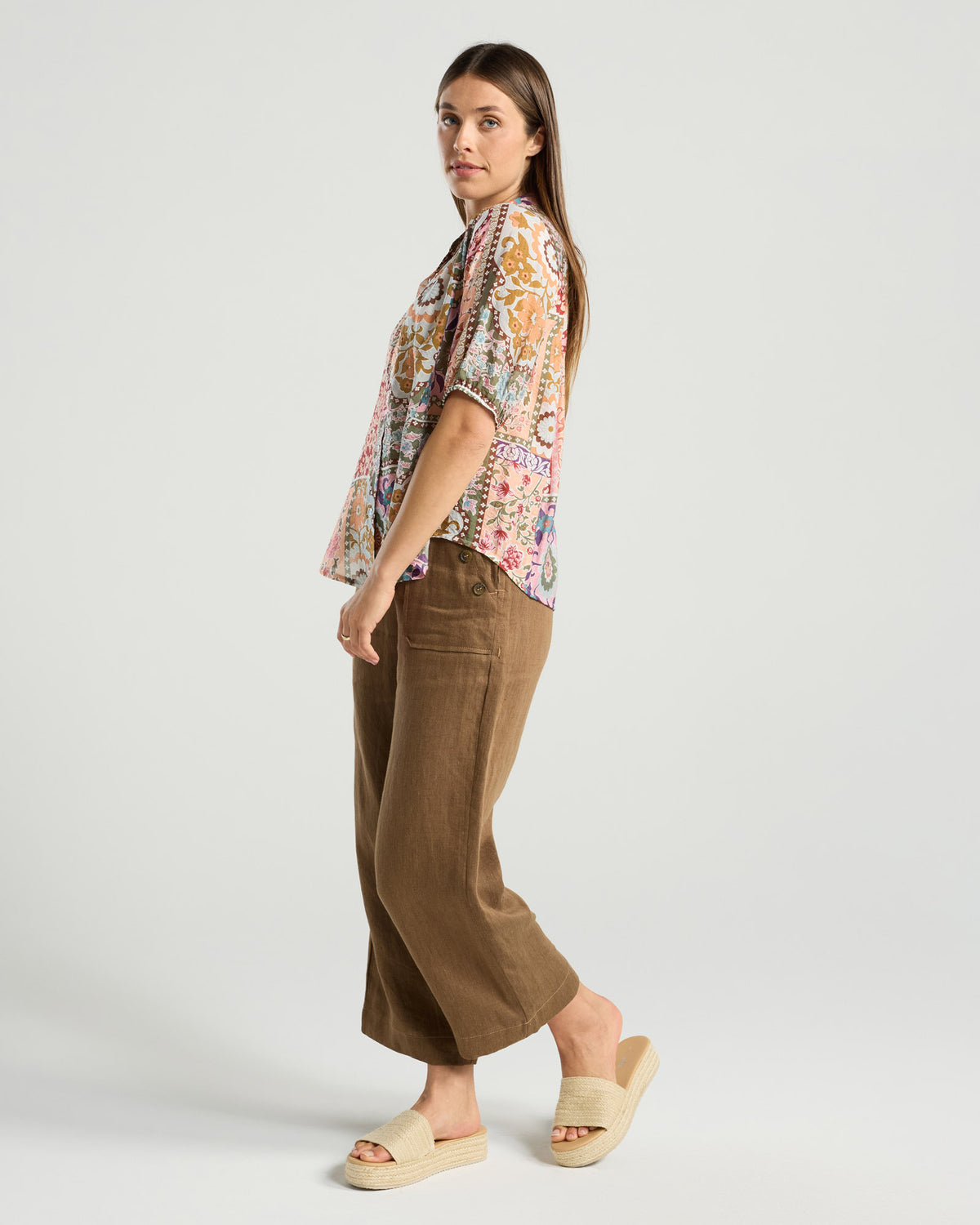 Darrell Gathered Waist Top