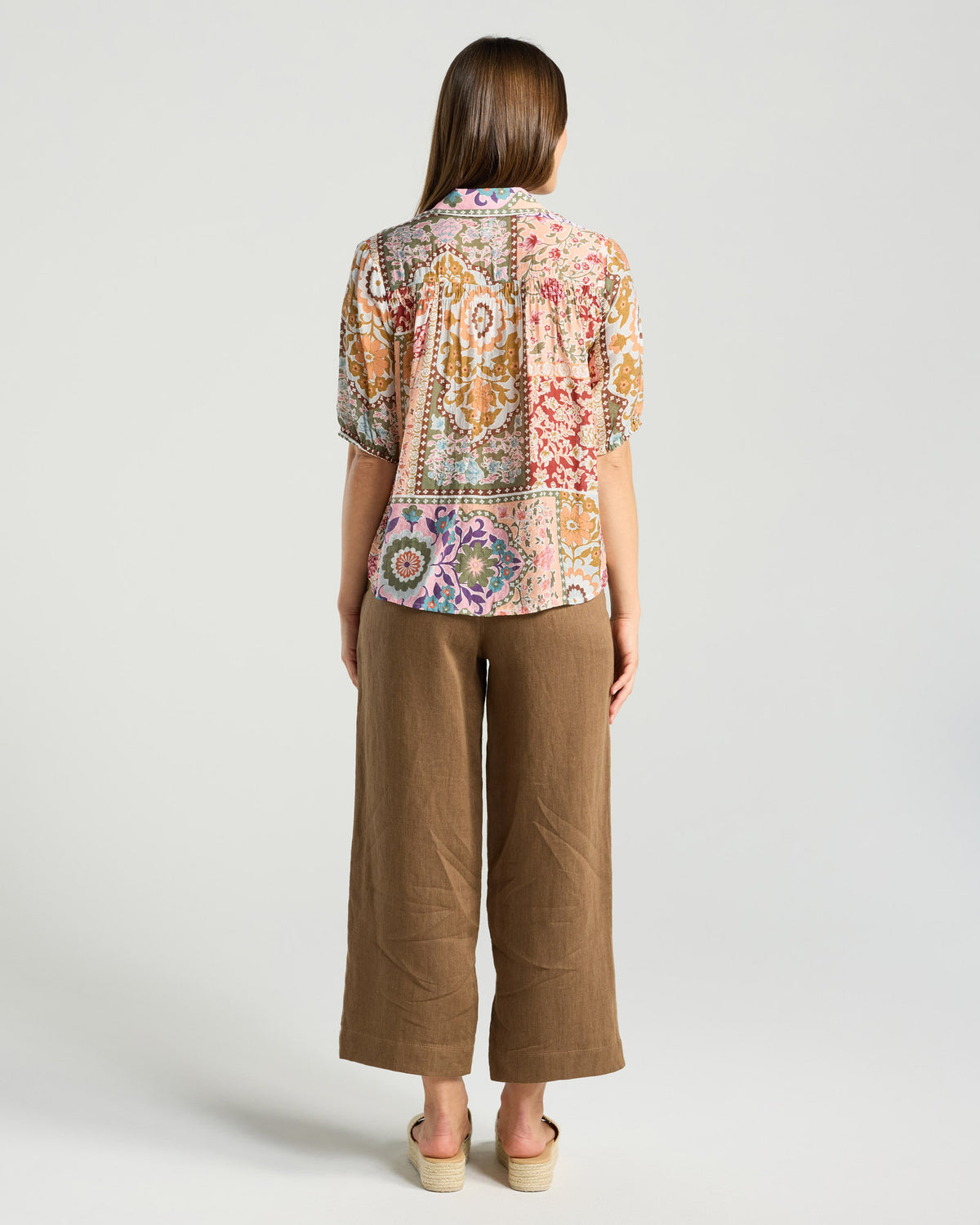 Darrell Gathered Waist Top