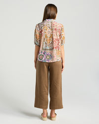 Darrell Gathered Waist Top