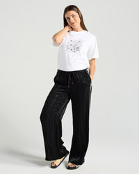 Greta Stripe Trim Pant