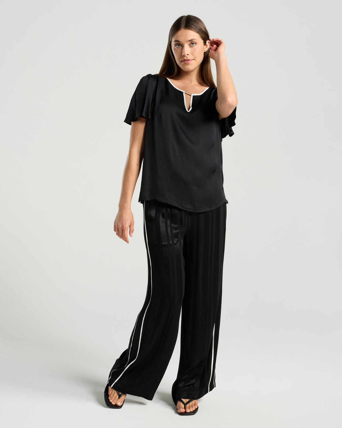 Stella Flutter Sleeve Top