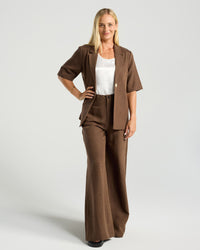 Francesca Linen Blazer