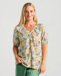 Nioletta V Neck Top