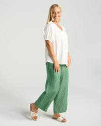 Delfina V Neck Top