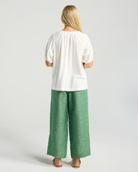 Delfina V Neck Top
