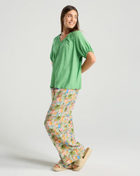 Delfina V Neck Top