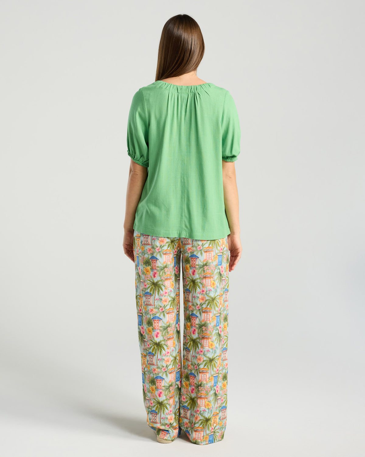 Delfina V Neck Top