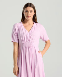 Viviana V Neck Dress