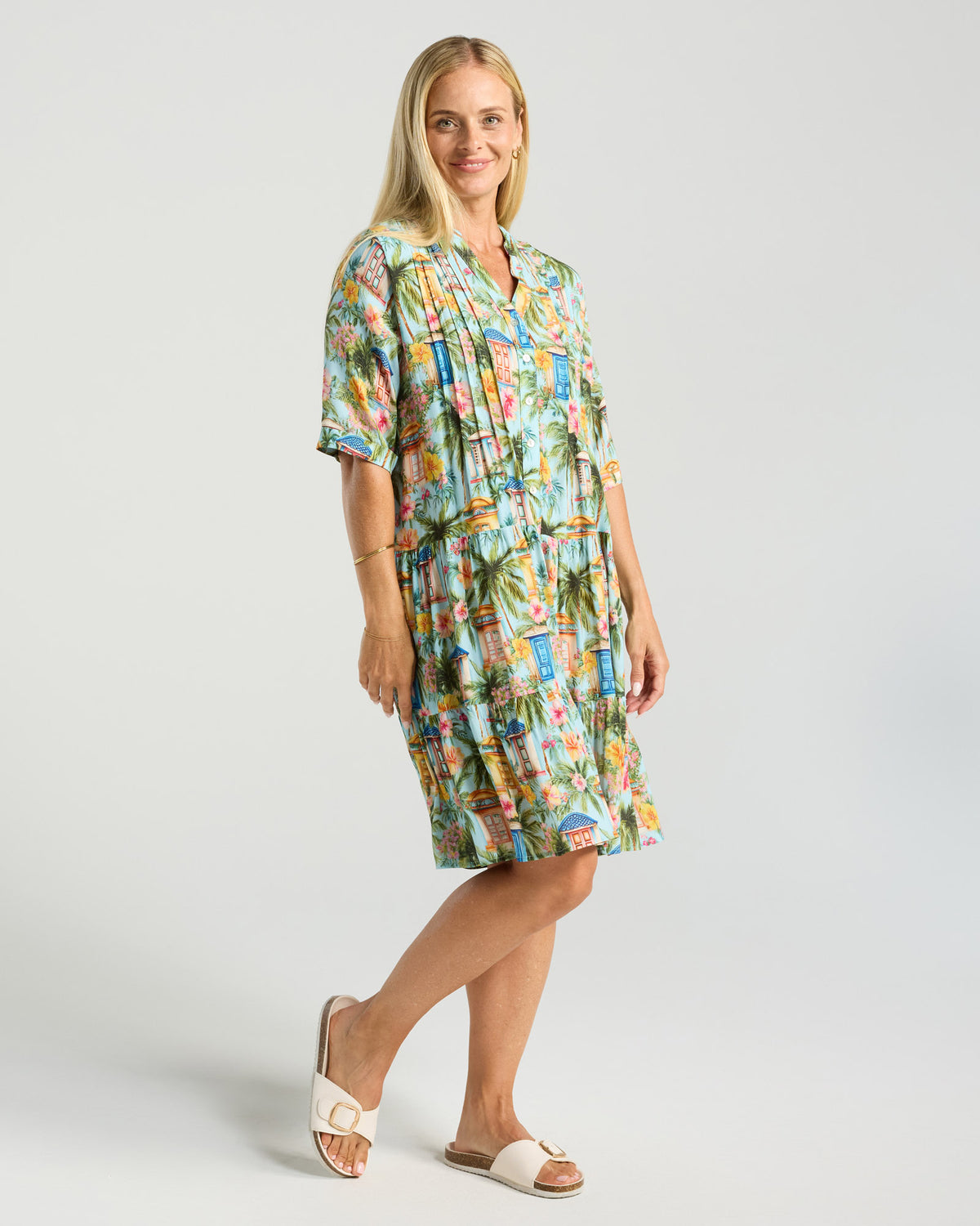 Rosanna Short Tiered Dress