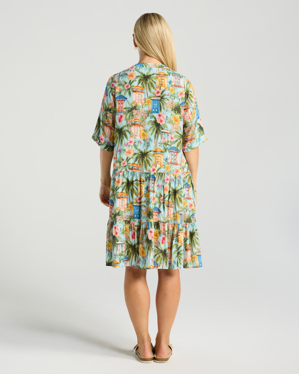 Rosanna Short Tiered Dress