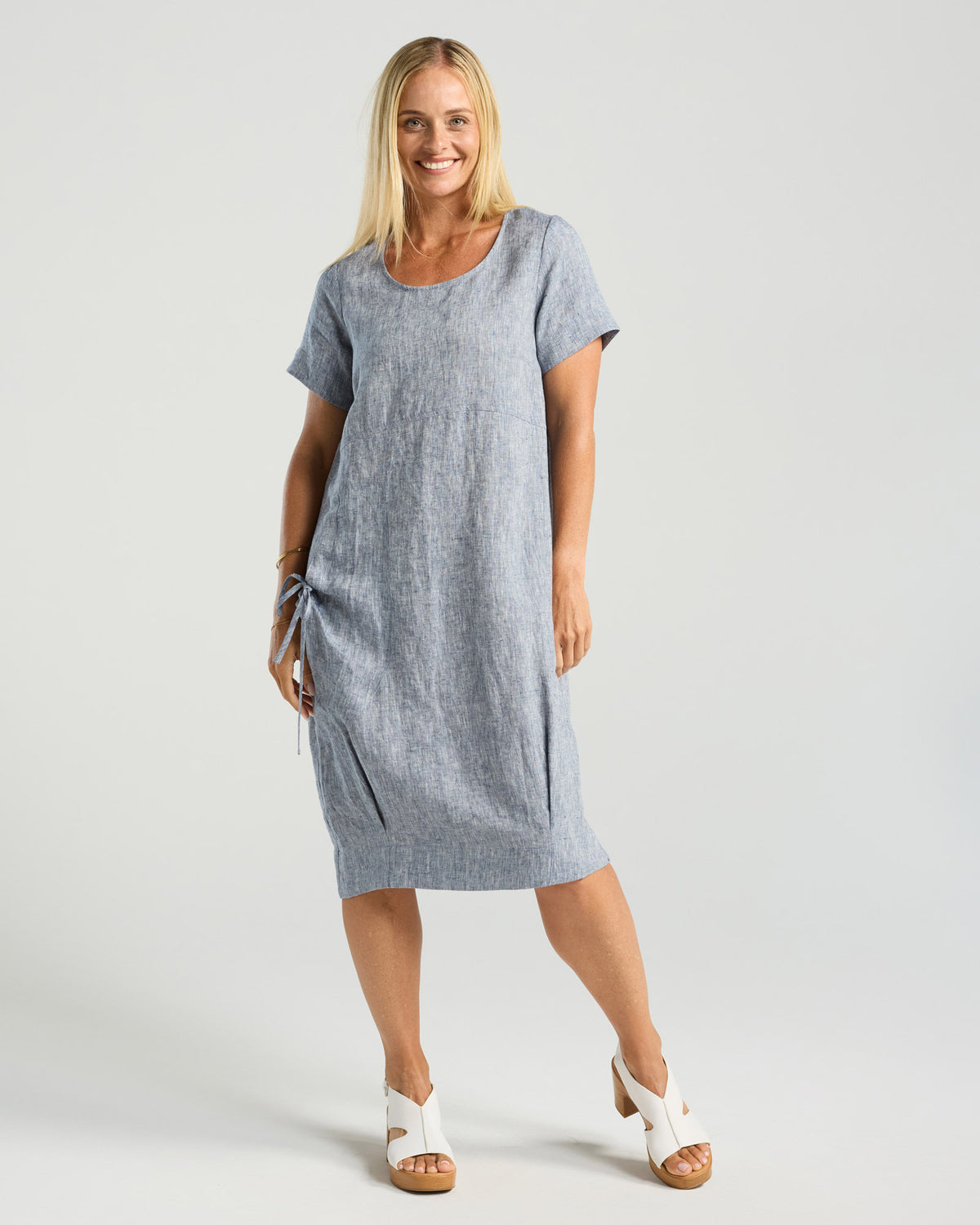 Sabina Bubble Hem Cd Dress