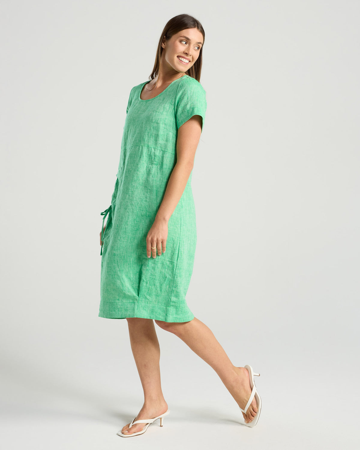 Sabina Bubble Hem Cd Dress
