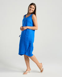 Lillian Sleeveless Bubble Hem Dress