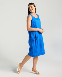 Lillian Sleeveless Bubble Hem Dress