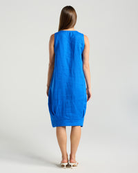 Lillian Sleeveless Bubble Hem Dress