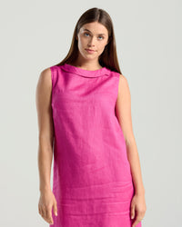 Natacha Sleeveless Button Back Dress