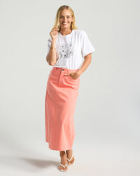 Carolina Stretch Chino Skirt