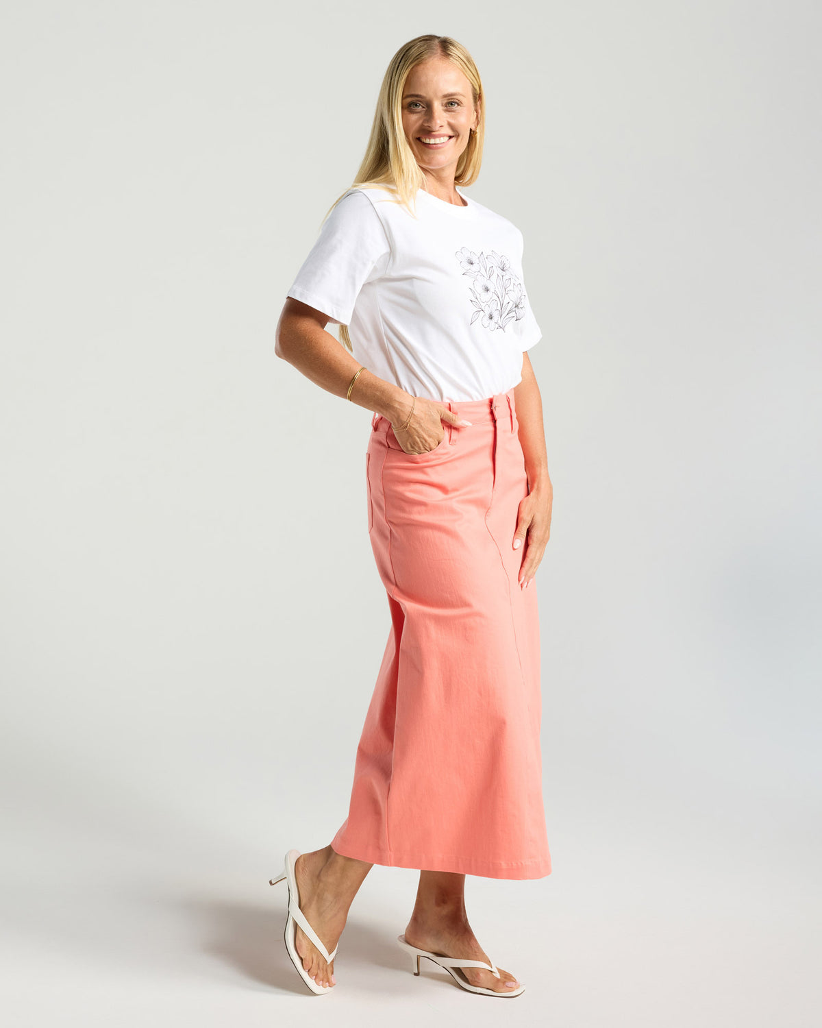 Carolina Stretch Chino Skirt