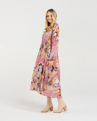 Jane Button Placket Dress