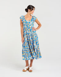 Brielle Flutter Sleeve Dress