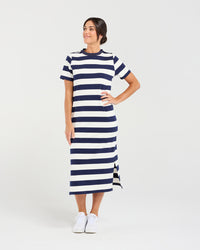 Emily Striped T-shirt Dress