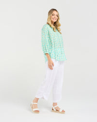 Colette Gathered Sleeve Top